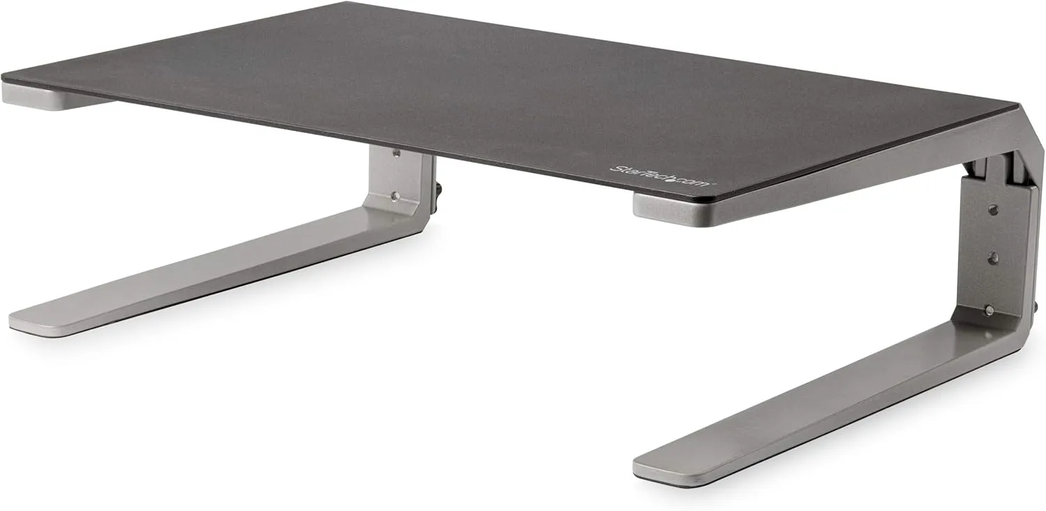 StarTech.com Monitor Riser Stand - for up to 32" (22lb/10kg) Monitor - Height Adjustable - Computer Monitor Riser