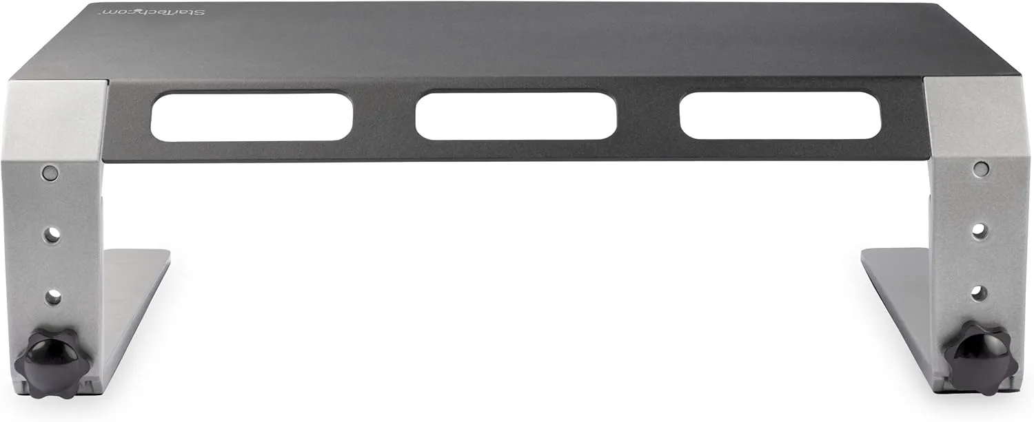StarTech.com Monitor Riser Stand - for up to 32" (22lb/10kg) Monitor - Height Adjustable - Computer Monitor Riser