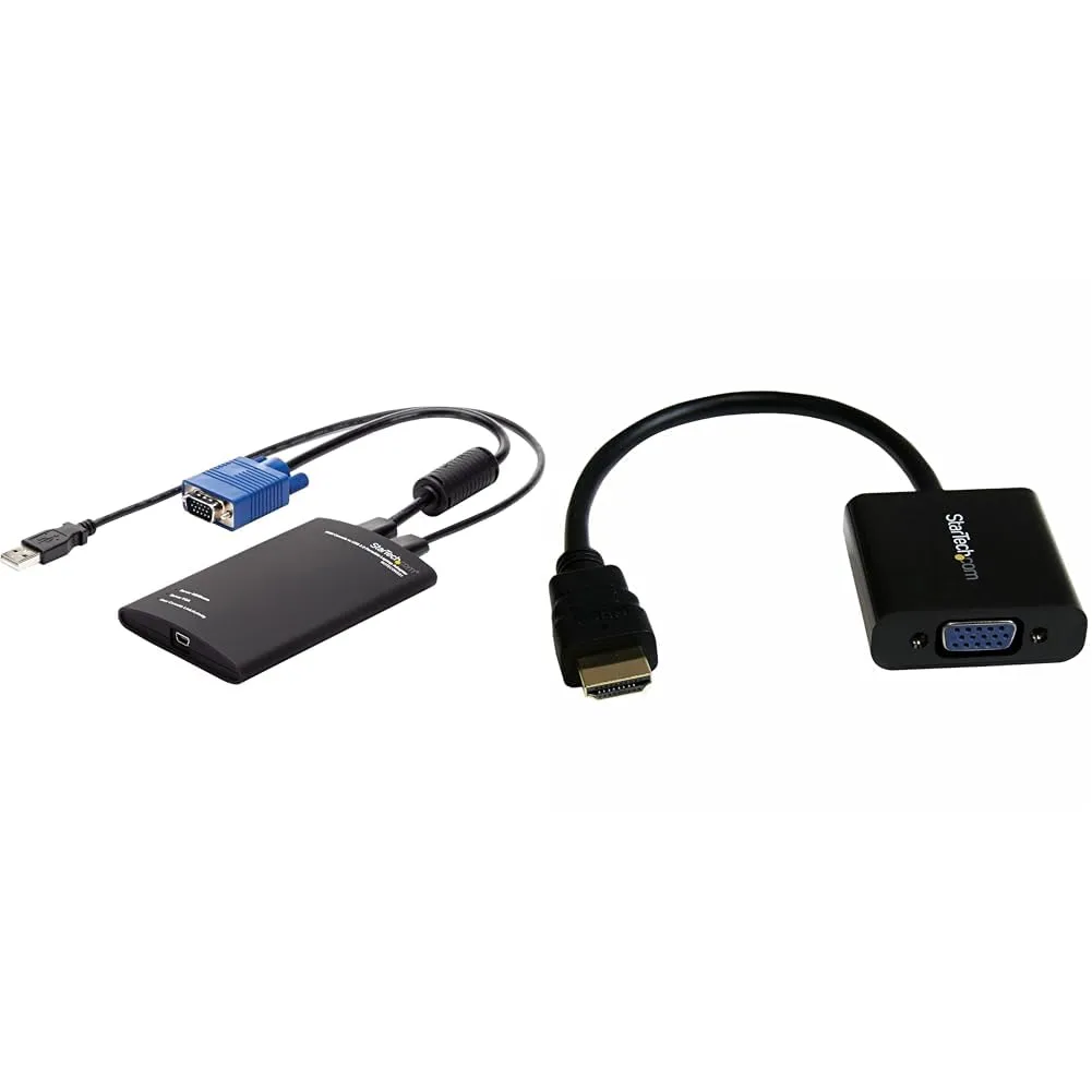 StarTech.com Crash Cart Adapter – Portable Laptop USB 2.0 to KVM Console (NOTECONS01)