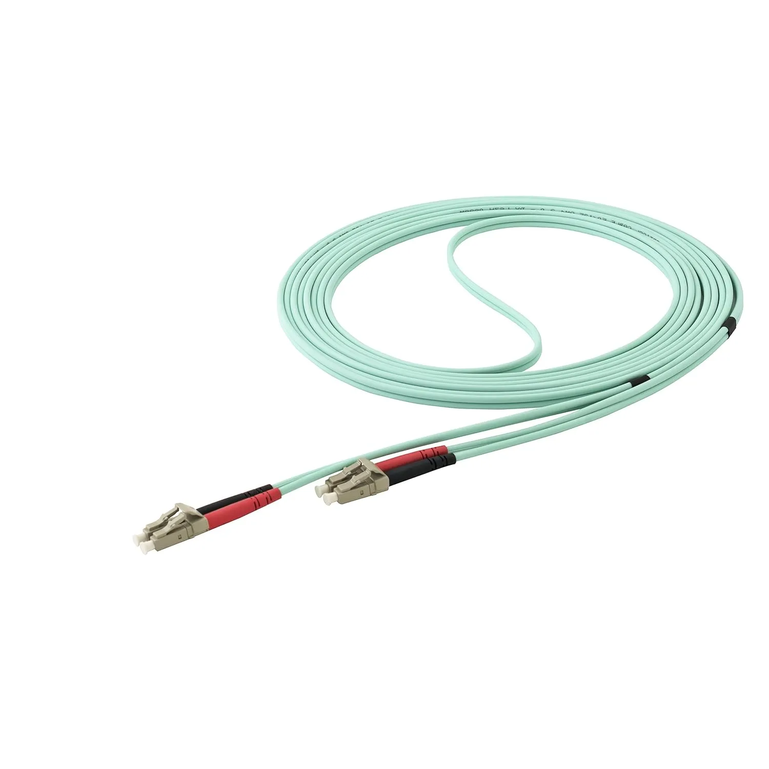 StarTech.com OM4 LC/UPC Duplex Multimode Fiber Optic Cable (50/125, LSZH)
