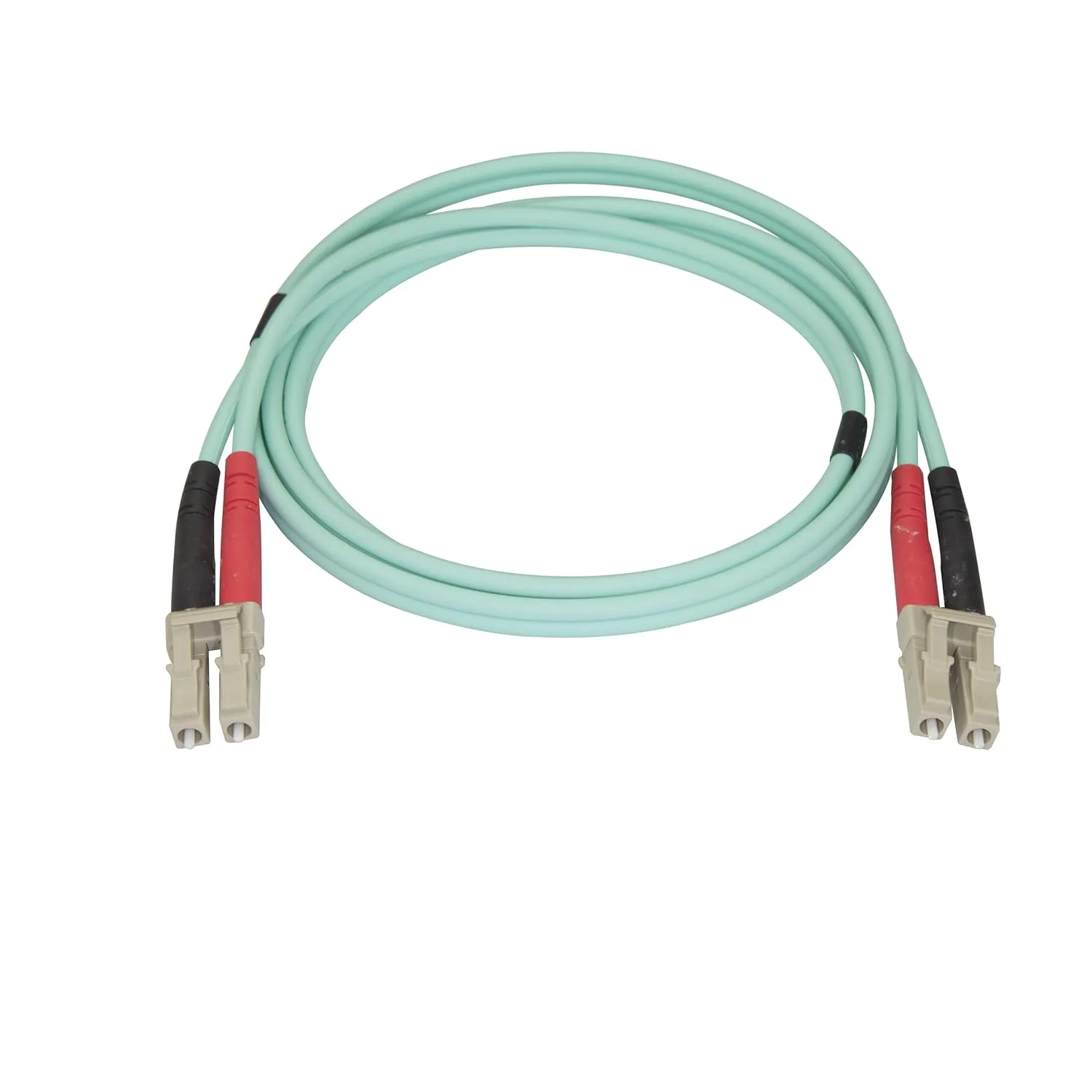 StarTech.com OM4 LC/UPC Duplex Multimode Fiber Optic Cable (50/125, LSZH)