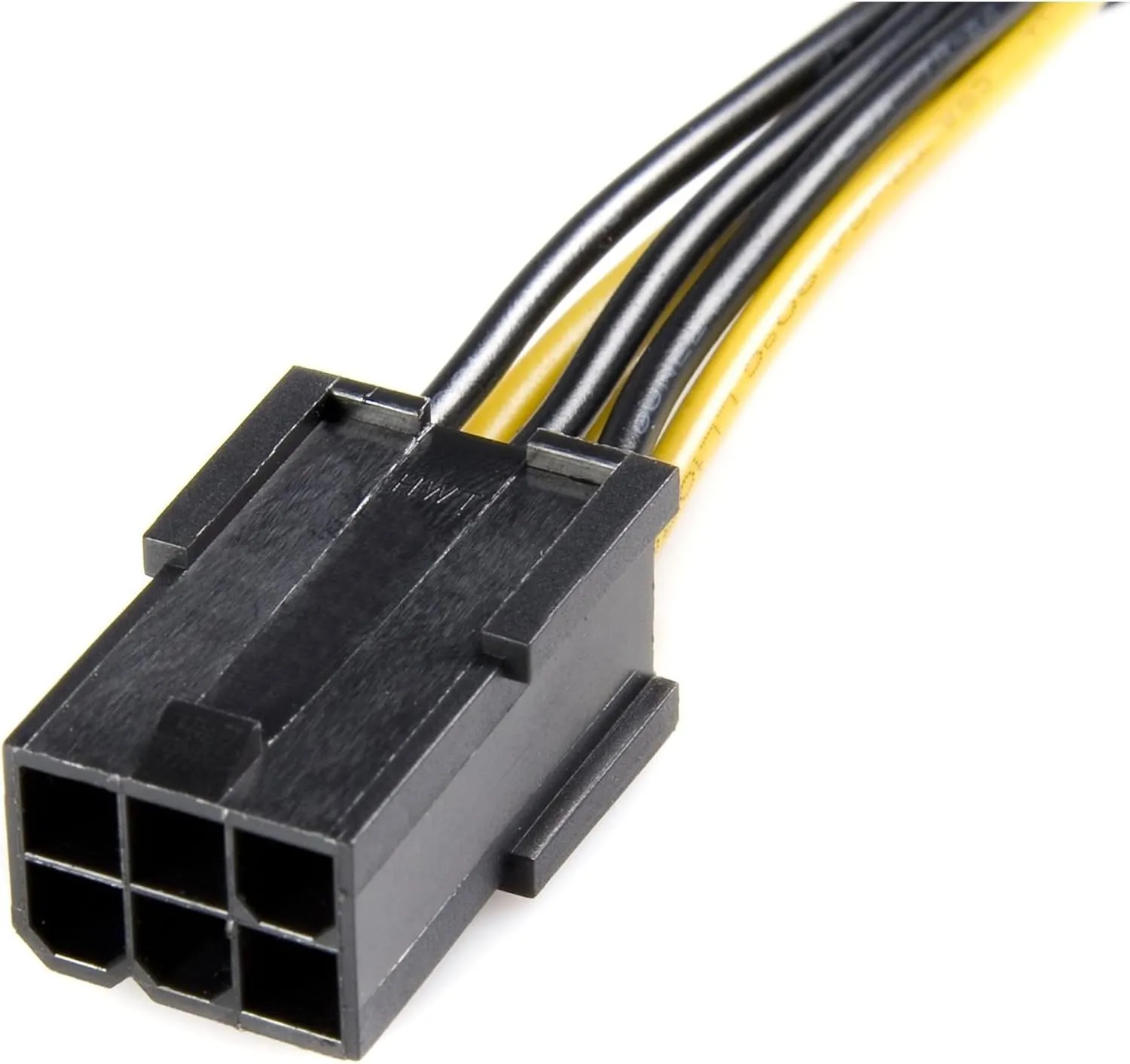 StarTech.com PCI Express 6 pin to 8 pin Power Adapter Cable - Power cable - 6 pin PCIe power (F) to 8 pin PCIe power (M)