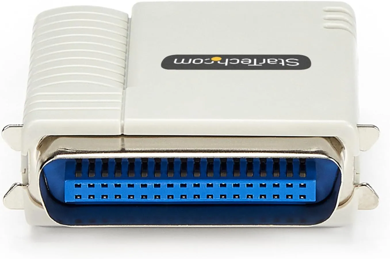 StarTech.com Ethernet to Parallel Network Print Server, 10/100Mbps LAN, WebUI, Centronics Ethernet Printer Server Adapter
