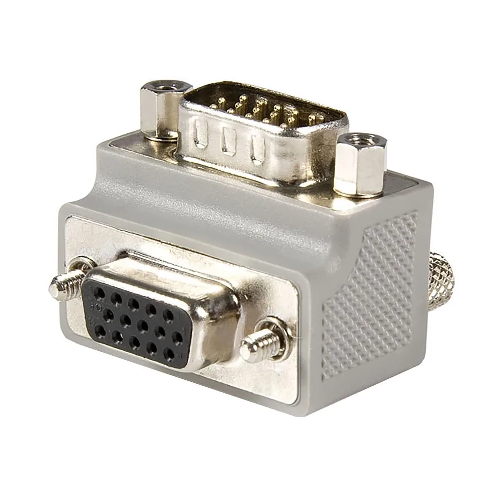 StarTech.com Right Angle VGA to VGA Adapter - HD-15 Male/Female