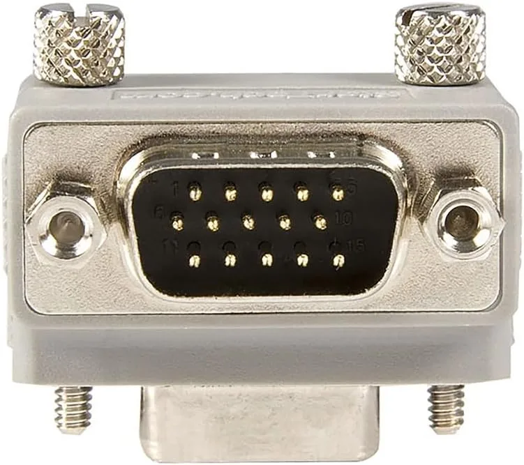 StarTech.com Right Angle VGA to VGA Adapter - HD-15 Male/Female