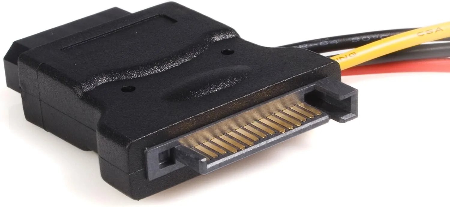 StarTech.com SATA to LP4 (Molex) Power Cable Adapters & Y-Splitters
