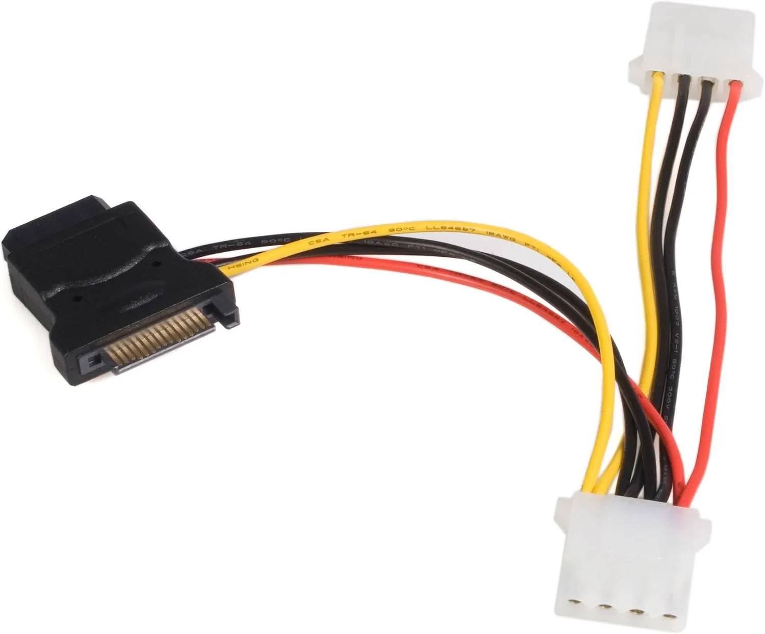 StarTech.com SATA to LP4 (Molex) Power Cable Adapters & Y-Splitters