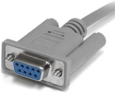 StarTech SCNM9FM 10FT RS232 Serial Null Modem Cable (DB9 Female to Male)