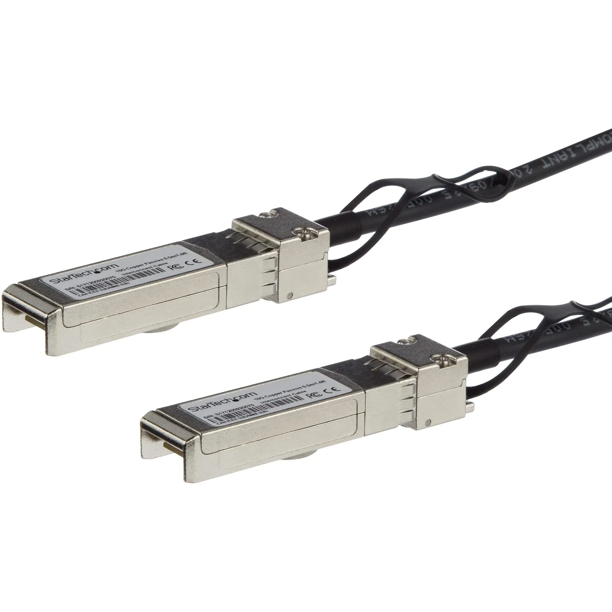 StarTech.com MSA Uncoded Compatible 1m 10G SFP+ to SFP+ Direct Attach Cable