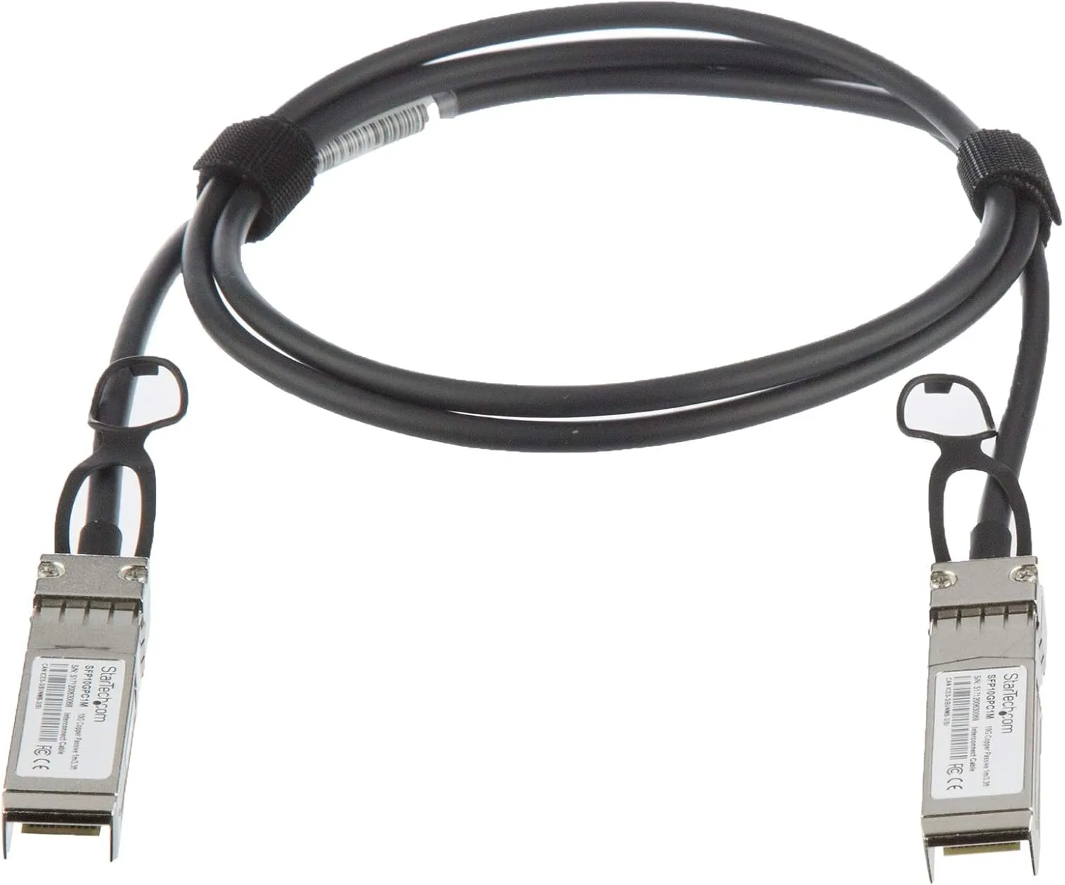 StarTech.com MSA Uncoded Compatible 1m 10G SFP+ to SFP+ Direct Attach Cable