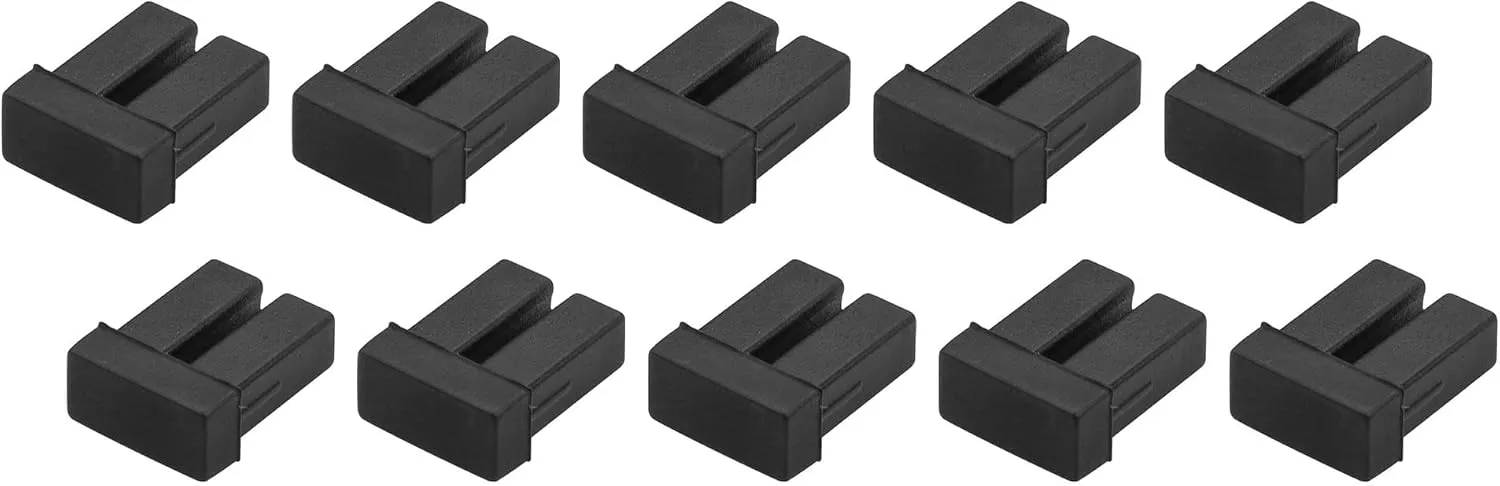 StarTech.com Fiber Optic Dust Caps - 10 Pack - for LC Ports - SFP Dust Cover - SFP Dust Cap - SFP Port Cover (SFPLCCAP10)
