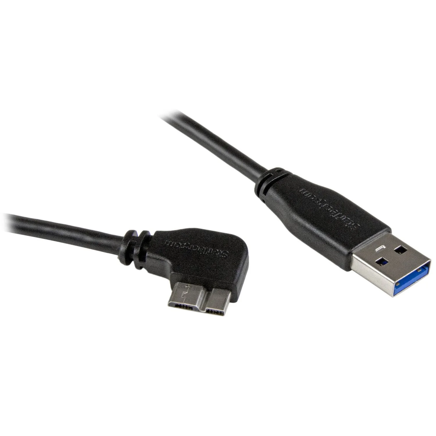 StarTech.com Slim USB 3.0 A to Micro-B Angled Micro-USB Cable
