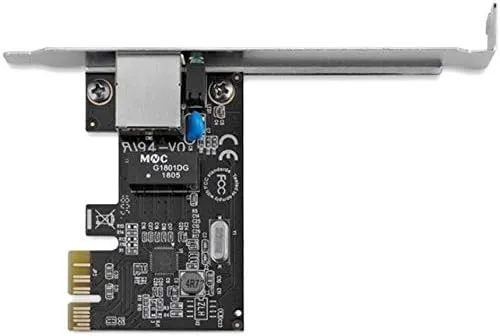 StarTech.com 1 Port PCIe Gigabit Network Server Adapter NIC Card - Dual Profile