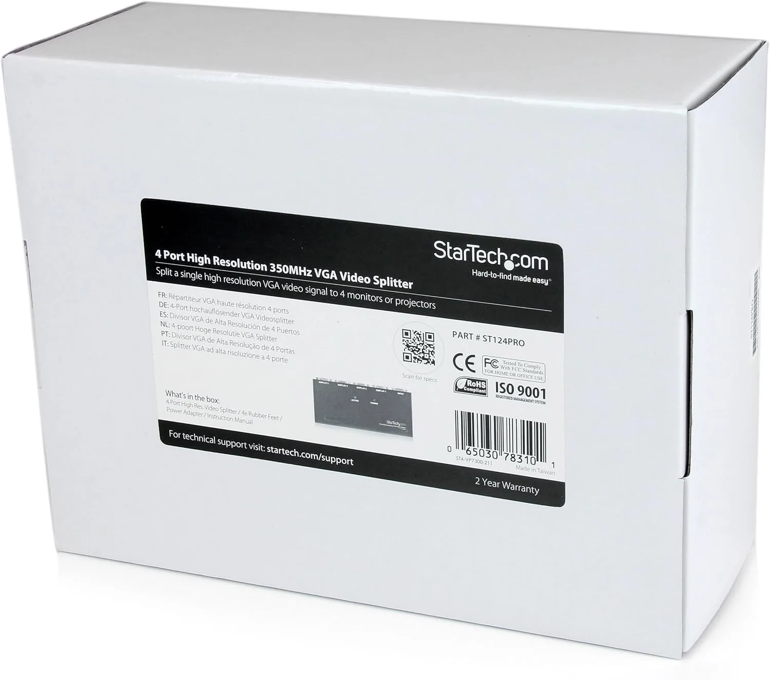 StarTech.com VGA Video Splitter