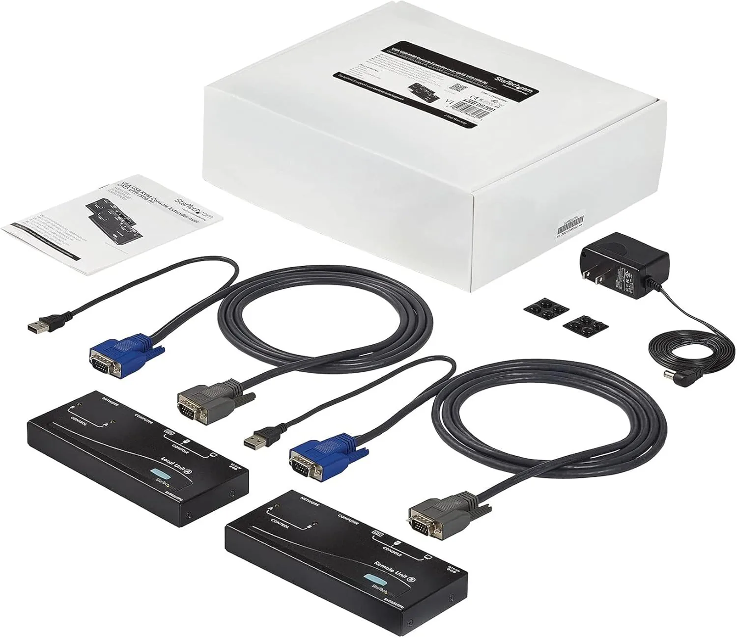 StarTech.com USB VGA KVM Console Extender over CAT5/UTP (500 ft)