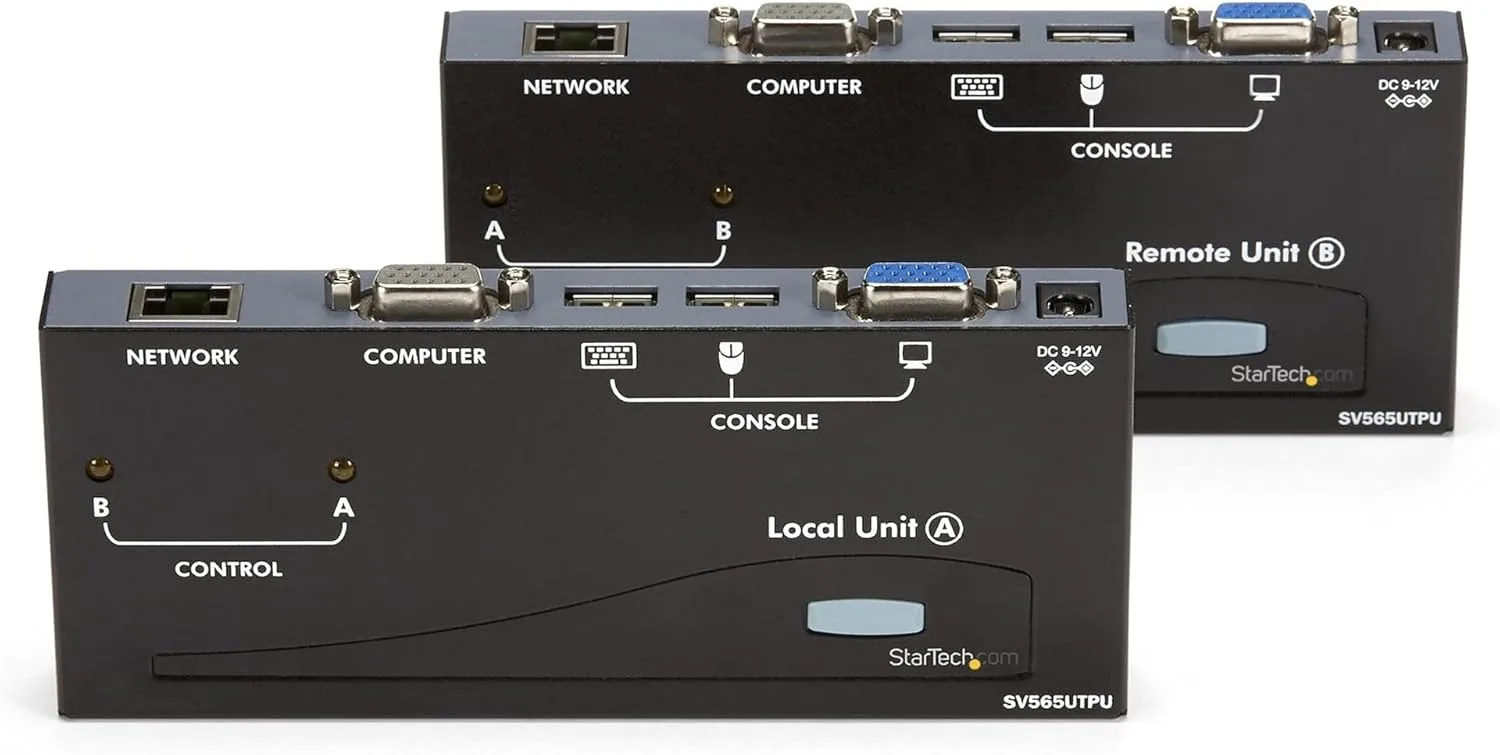 StarTech.com USB VGA KVM Console Extender over CAT5/UTP (500 ft)