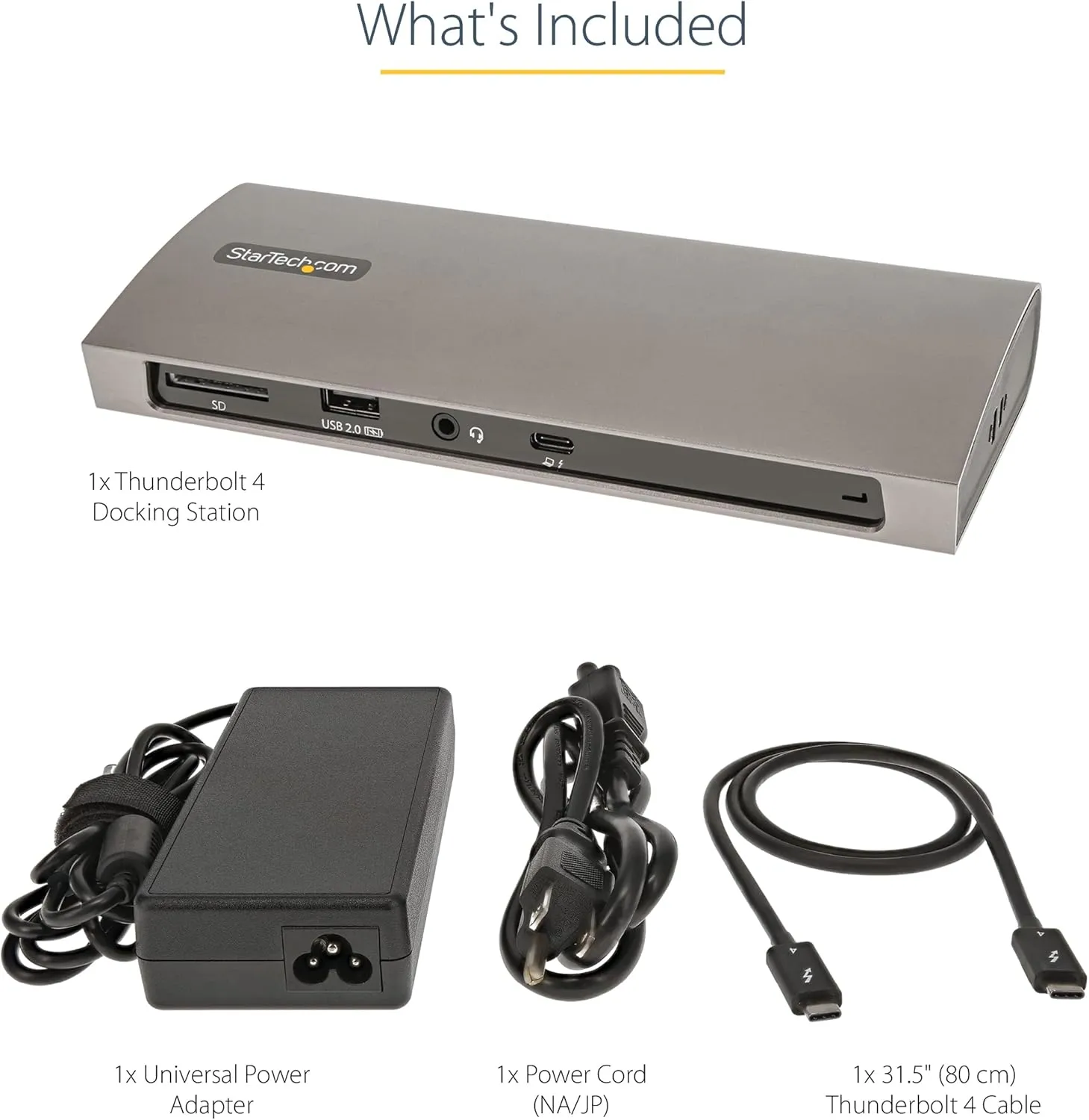 StarTech.com USB-C Docking Station for MacBook Pro/Air M1 M2 M3 M4 & Windows