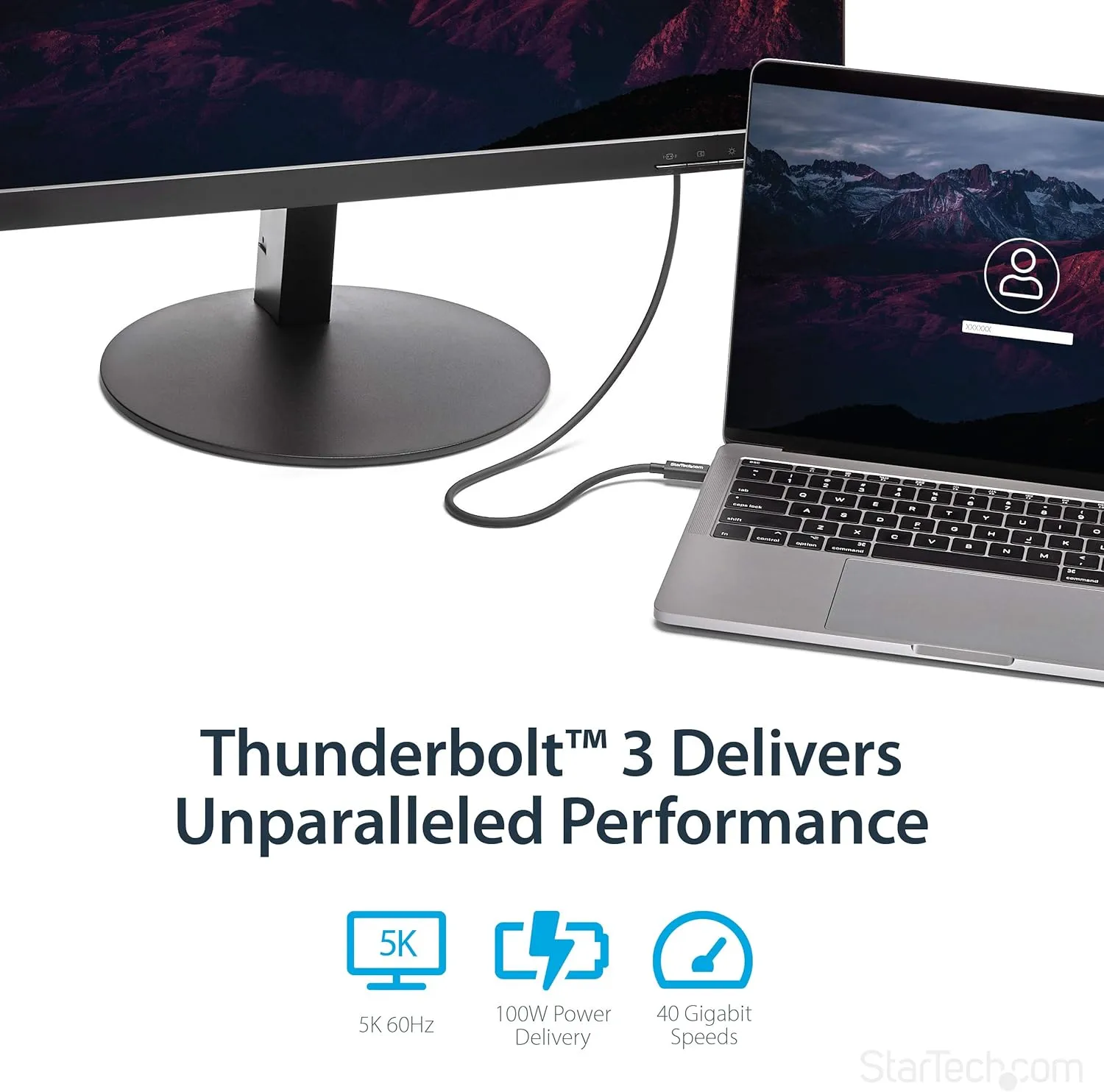 StarTech.com Passive Thunderbolt 3 USB-C Cable