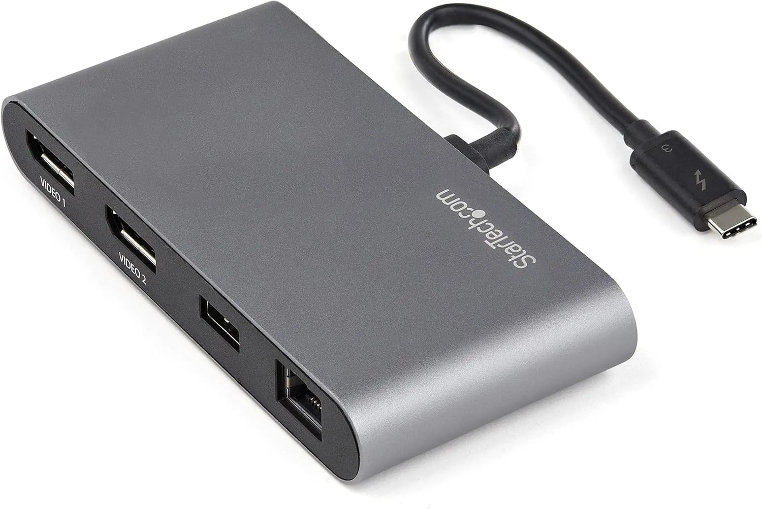StarTech.com Thunderbolt 3 Mini Dock - Portable Dual Monitor Docking Station