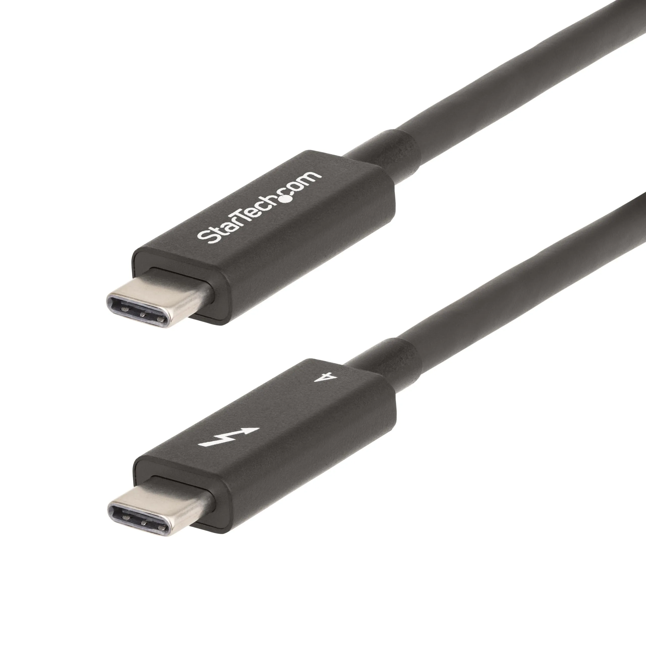 StarTech.com Thunderbolt 4 Cable - 40Gbps, 100W PD, 8K/4K Video, USB-C