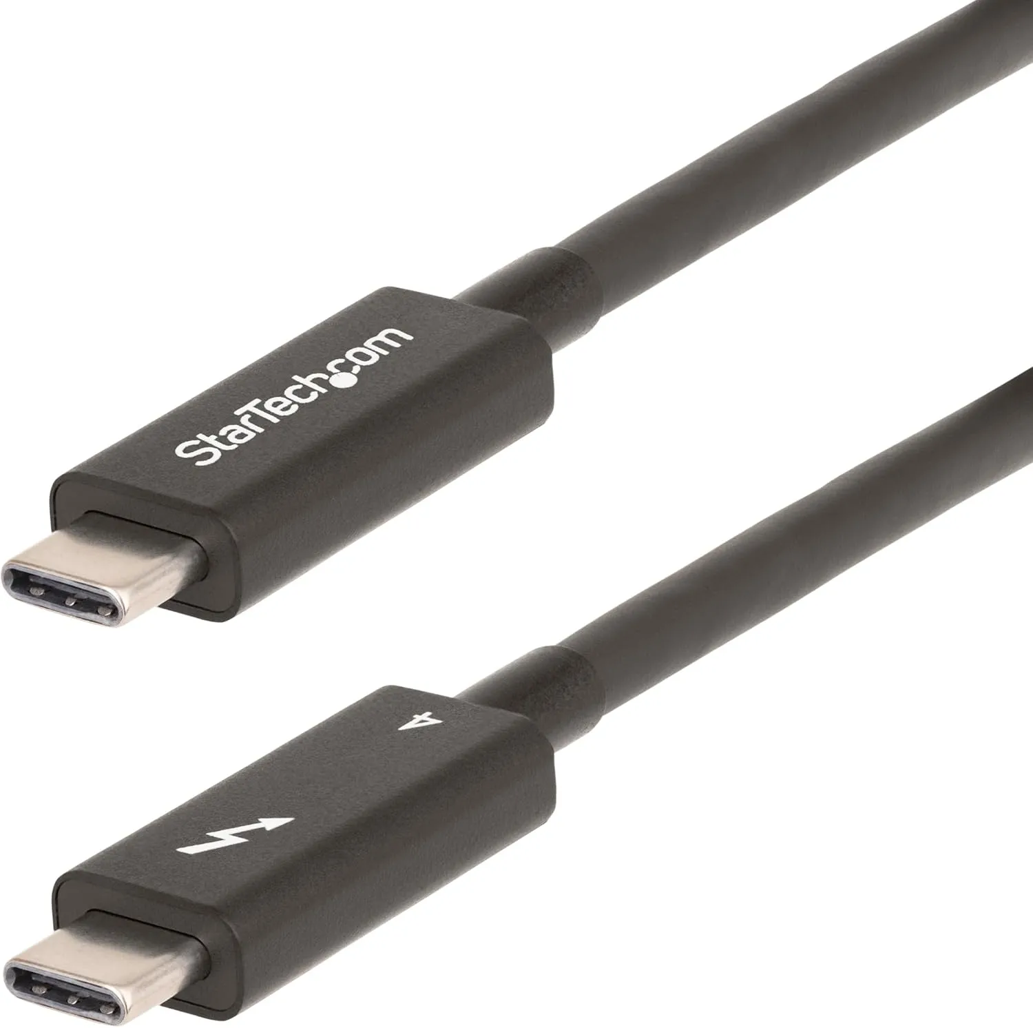 StarTech.com Thunderbolt 4 Cable - 40Gbps, 100W PD, 8K/4K Video, USB-C