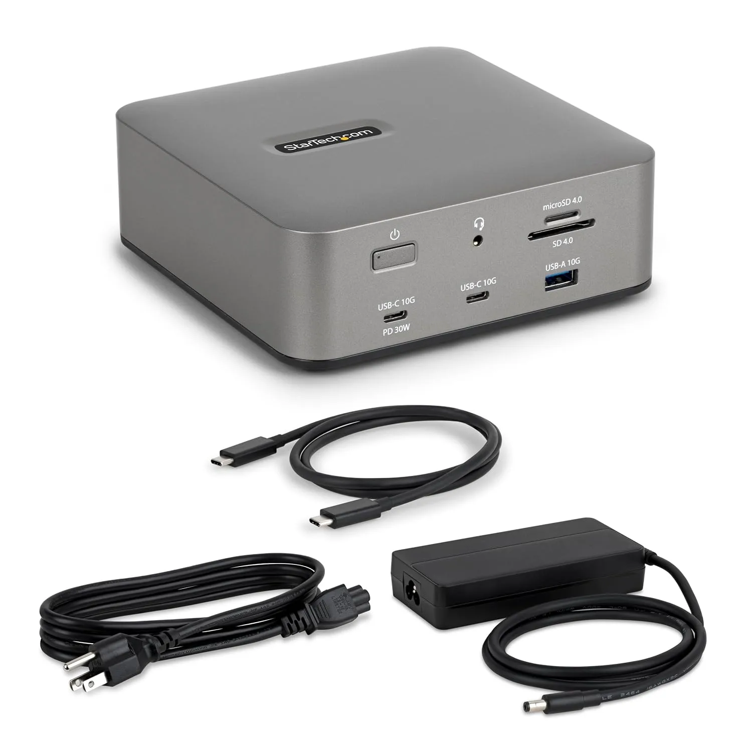 StarTech.com Thunderbolt 5 Docking Station, DP/HDMI, Triple Monitor Dock up to 4K 144Hz or Dual 8K 60Hz, 5X USB Ports, 140W Laptop Charging