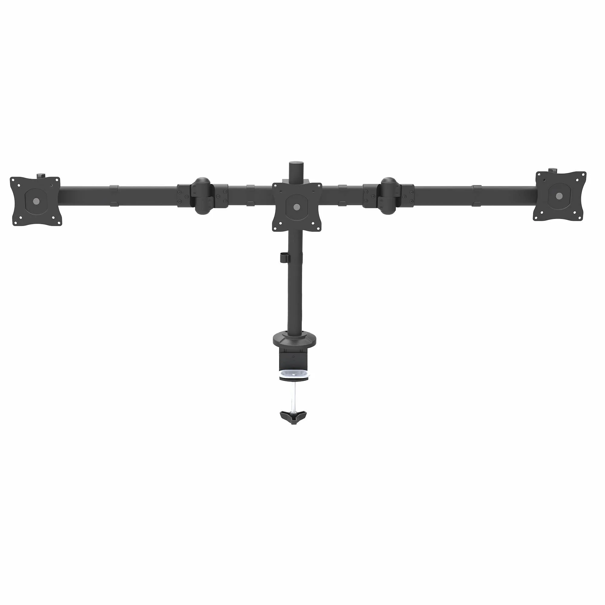 StarTech.com Desk Mount Triple Monitor Arm - Ergonomic VESA 3 Monitor Mount up to 27" (ARMTRIO)