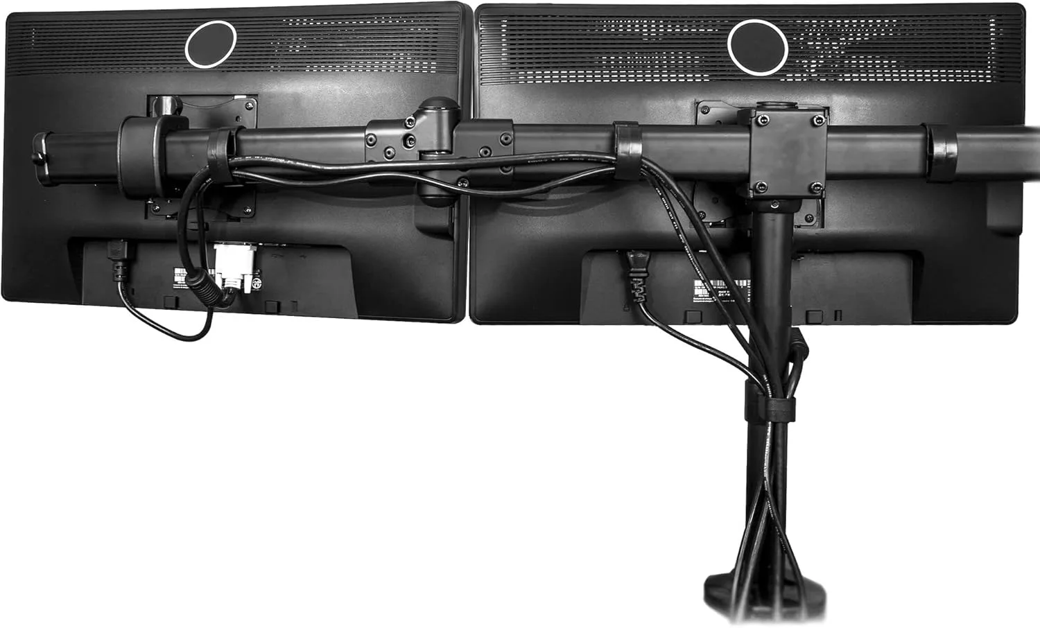 StarTech.com Desk Mount Triple Monitor Arm - Ergonomic VESA 3 Monitor Mount up to 27" (ARMTRIO)
