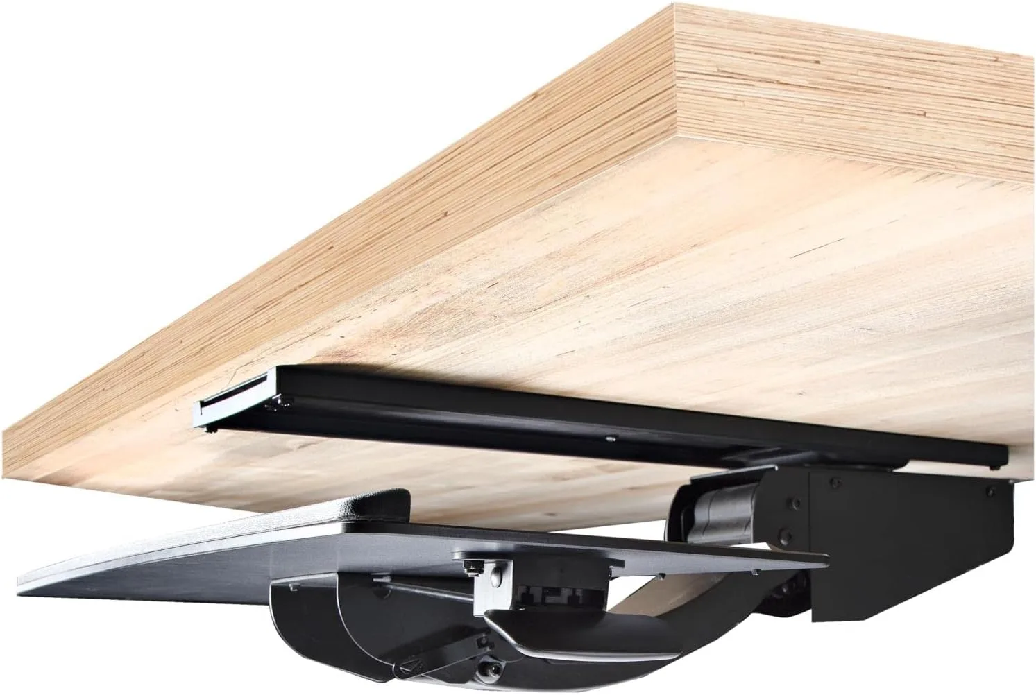 StarTech.com Under Desk Keyboard Tray - Full Motion & Height Adjustable Keyboard and Mouse Tray