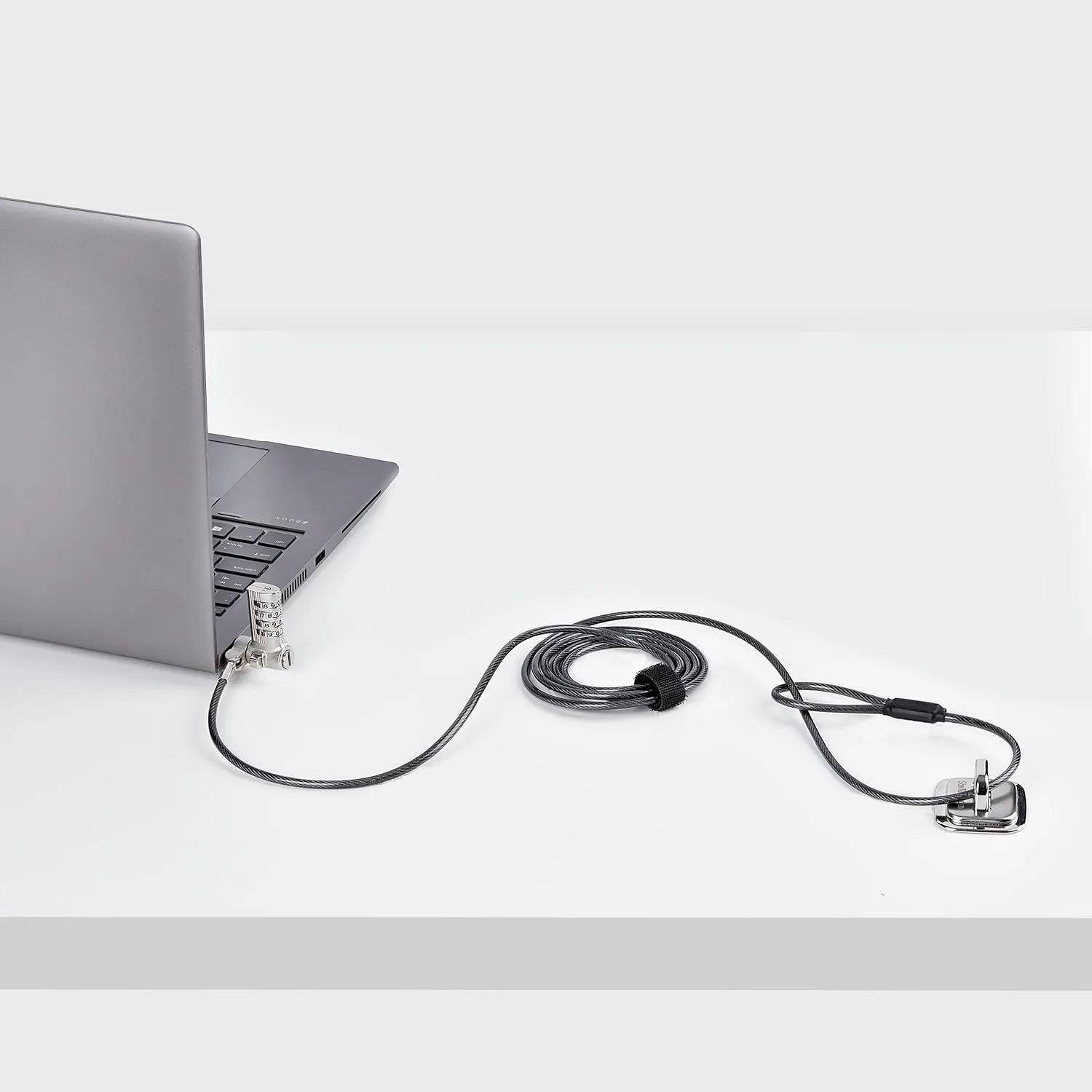 StarTech.com Universal 3-in-1 Laptop Lock 6.6ft (2m) Security Cable