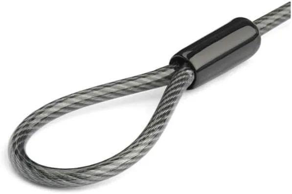 StarTech.com Universal Laptop Cable Lock Expansion Loop - 6” (15cm) Anti Theft 4-Digit Combination K-Slot Lock
