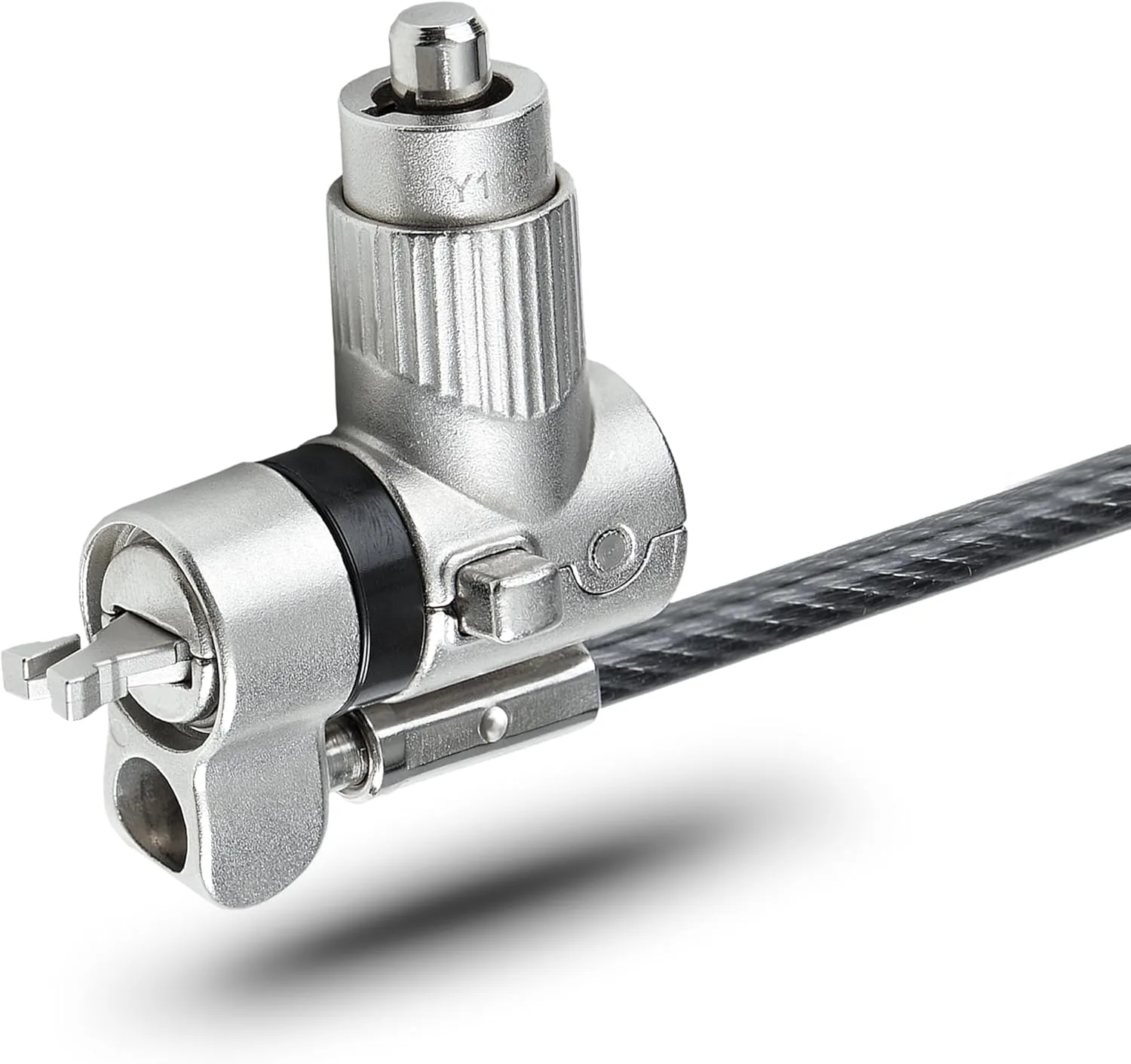 StarTech.com Universal 3-in-1 Laptop Lock 6.6ft (2m) Security Cable