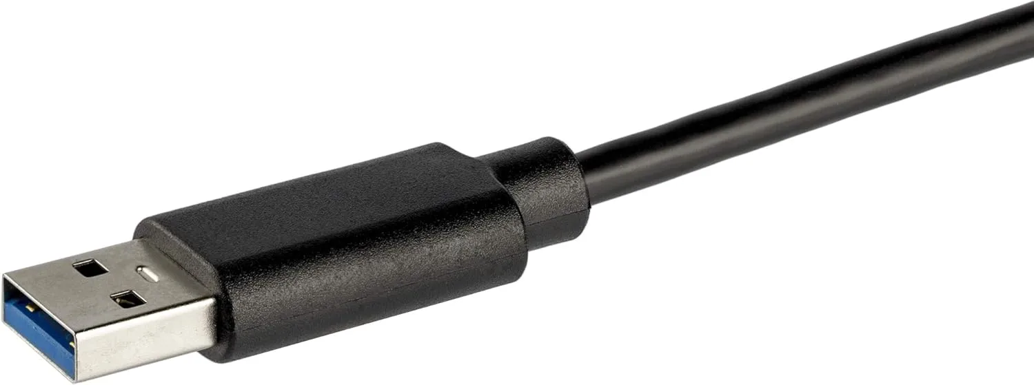 StarTech.com USB to Fiber Optic Converter - Open SFP - 1000BASE-SX/LX - Windows/Mac/Linux - USB 3.0 Ethernet Adapter