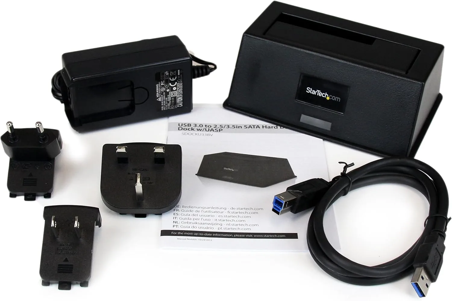 StarTech USB 3.0 SATA Hard Drive Docking Station SDOCKU33BV