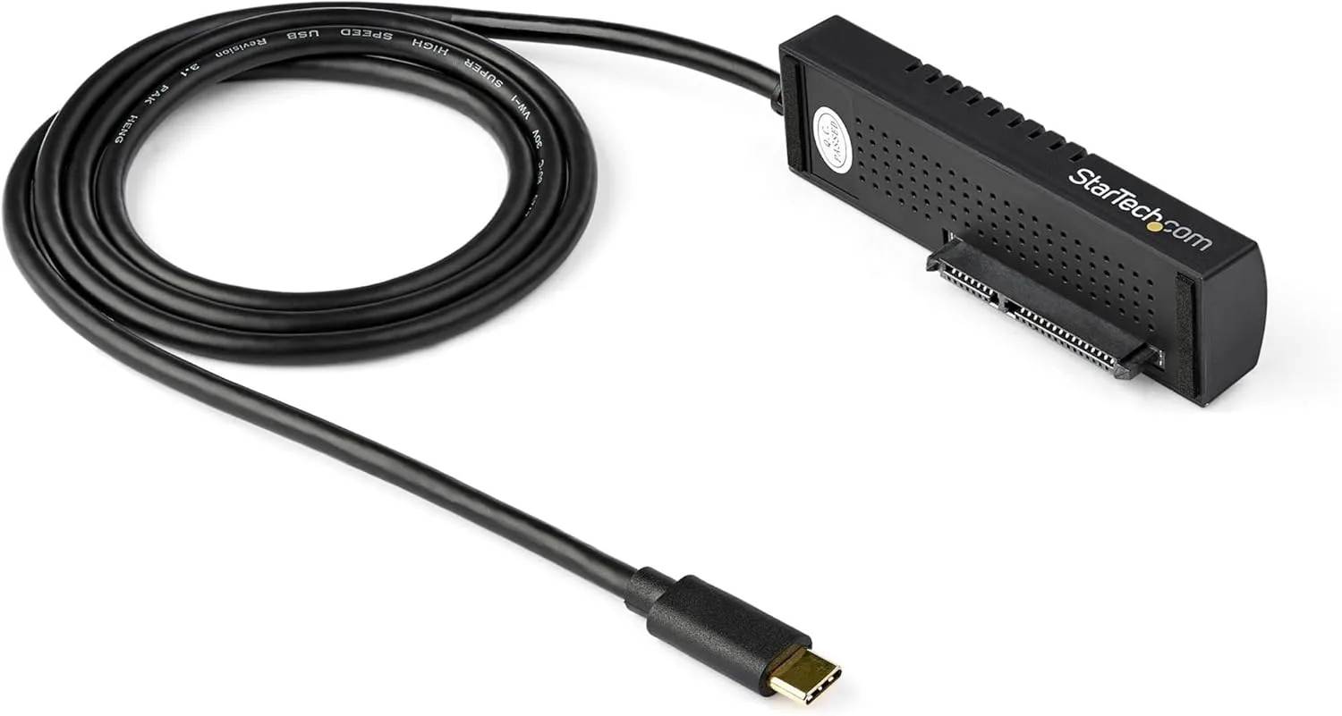 StarTech USB 3.1 (10Gbps) to SATA Adapter Cable for 2.5/3.5 Drives