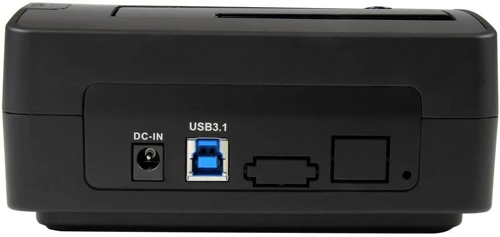 StarTech.com Single Bay USB 3.1 to SATA Hard Drive Docking Station, USB 3.1 (10 Gbps) Hard Drive Dock