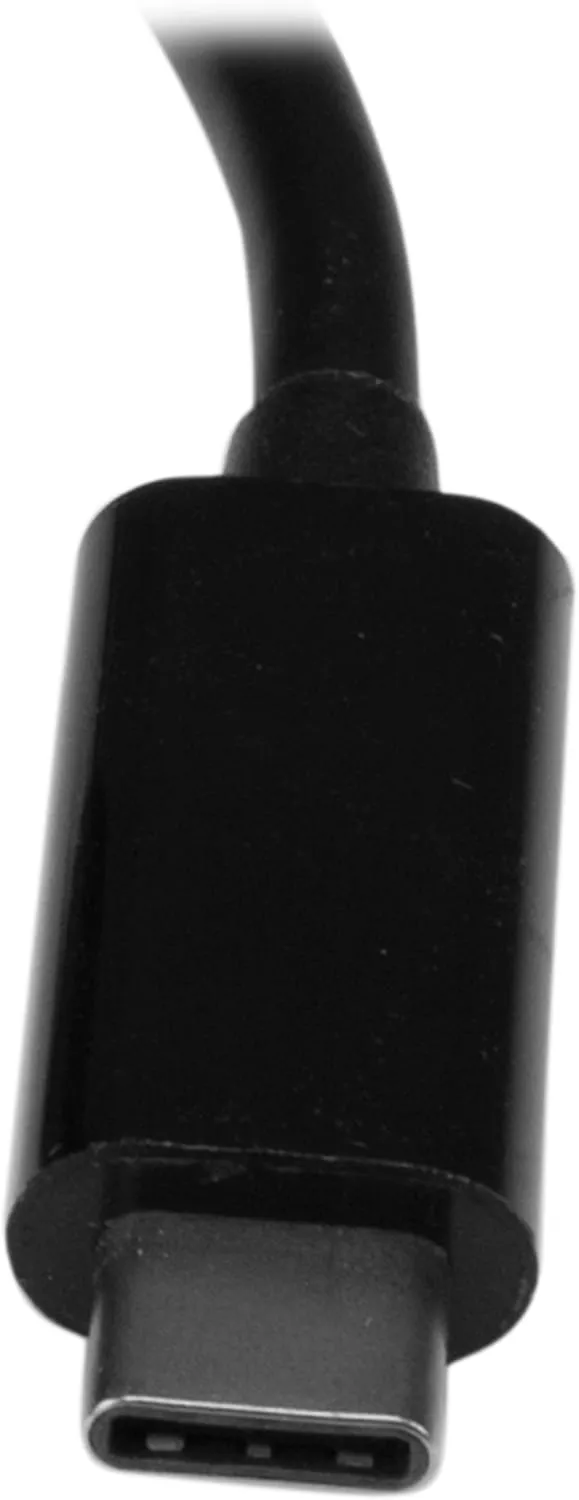 StarTech.com 3 Port USB-C Hub with Gigabit Ethernet & 60W PD Passthrough