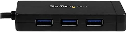 StarTech.com USB-C to Ethernet Adapter - Gigabit - 3 Port USB C to USB Hub and Power Adapter - Thunderbolt 3 Compatible