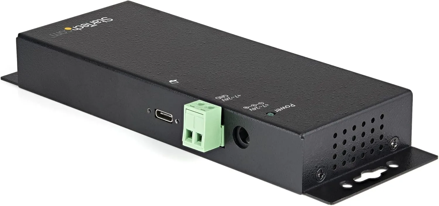 StarTech.com 4-Port USB C Hub 10Gbps - Metal Industrial USB Type-C Hub w/ 3xUSB-A & 1xUSB-C