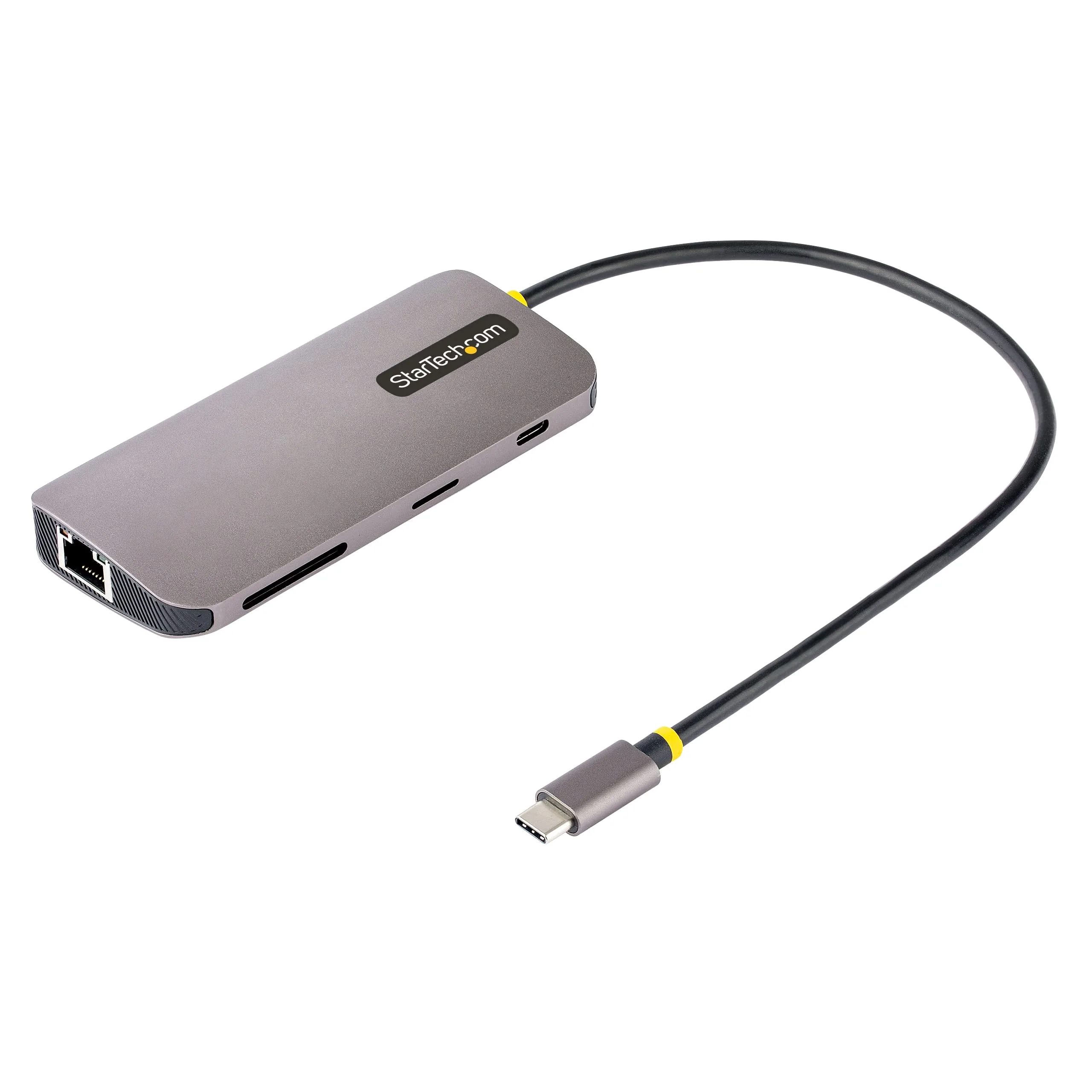 STARTECH.COM USB-C Multiport Adapter and Dock with 4K HDMI, Gigabit Ethernet, SD and USB 3.0