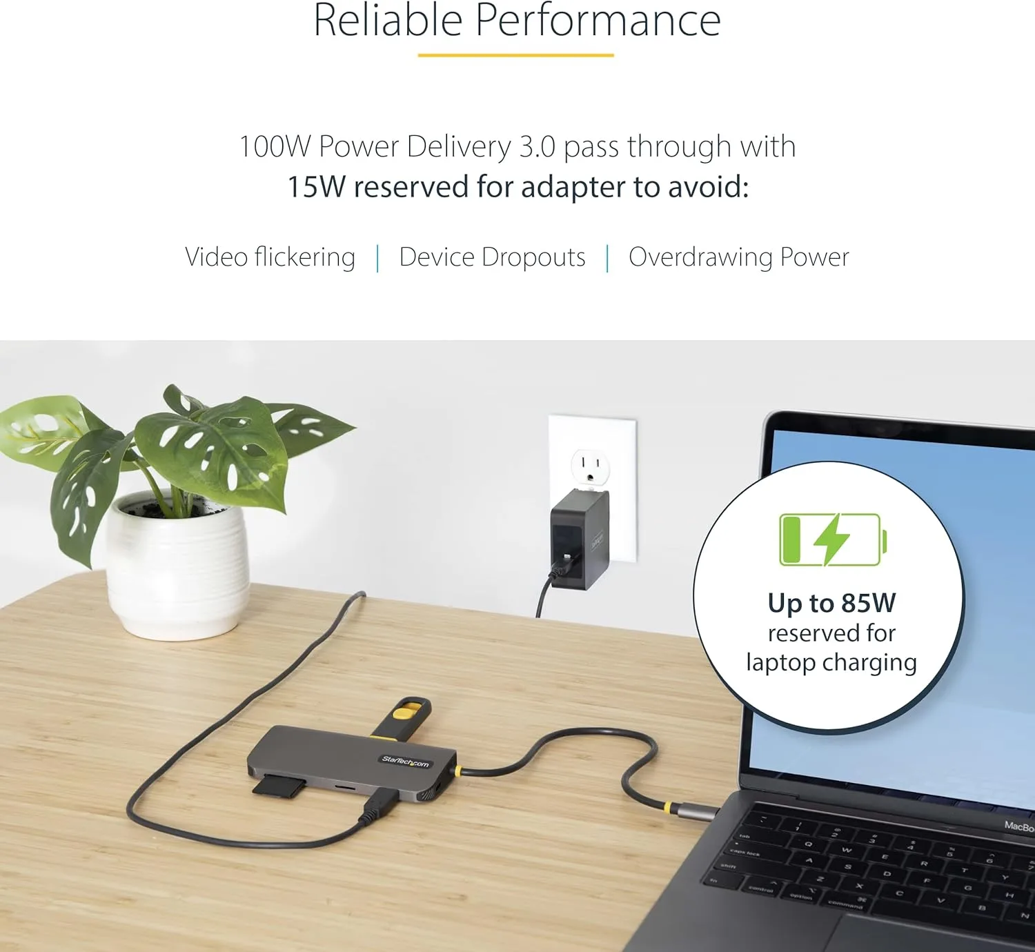 STARTECH.COM USB-C Multiport Adapter and Dock with 4K HDMI, Gigabit Ethernet, SD and USB 3.0