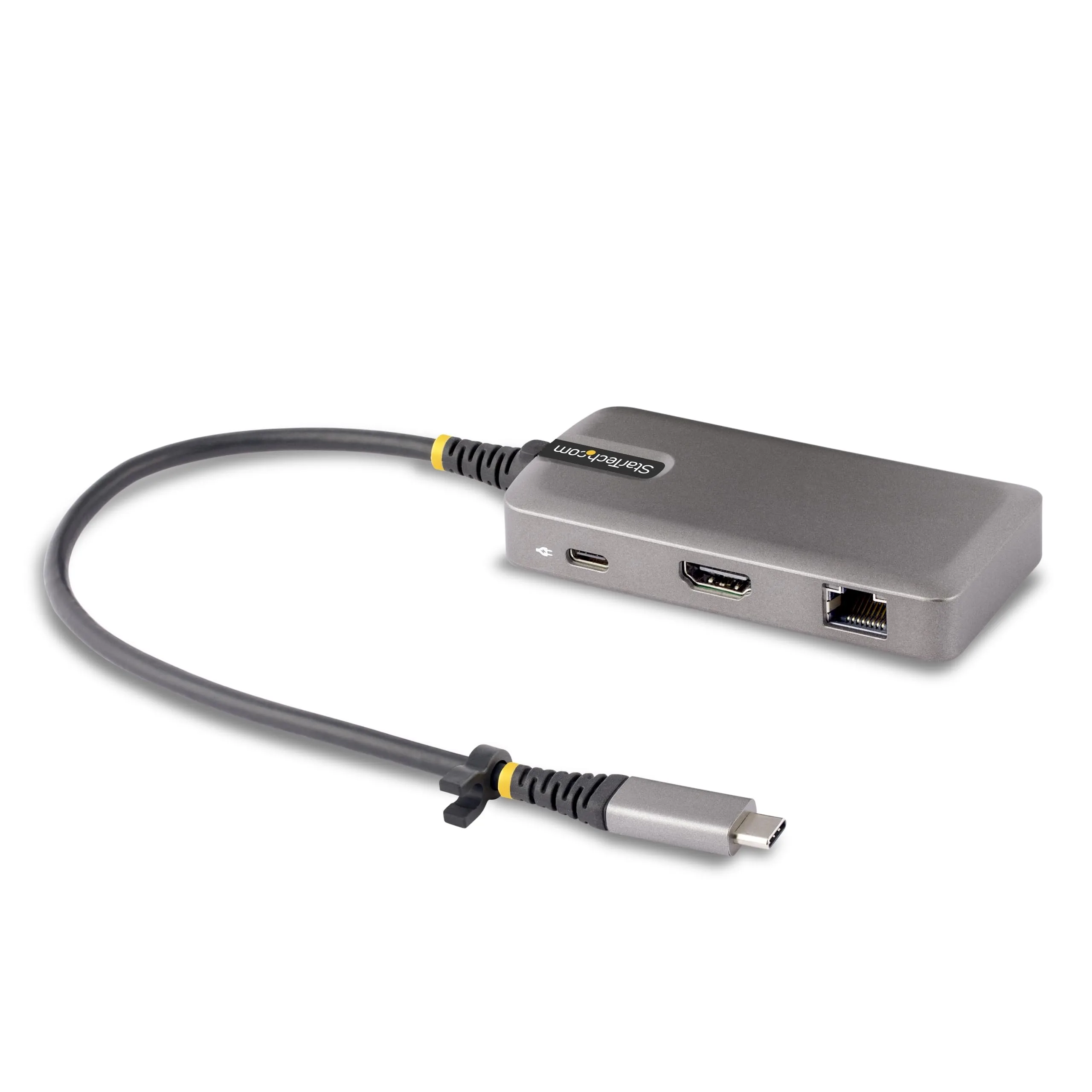 StarTech.com USB-C Docking Station for MacBook Pro M1 M2 M3 M4 and Windows, 4K 60Hz HDMI Video, HDR10 - Laptop Charging, GbE