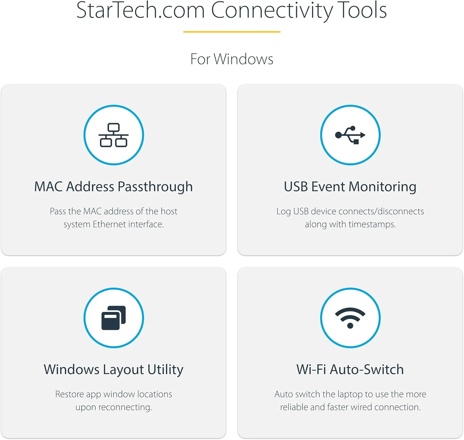 StarTech.com USB-C Multiport Adapter, 4K 60Hz HDMI withHDR, 3-Port USB Hub, 100W Power Delivery Pass-Through