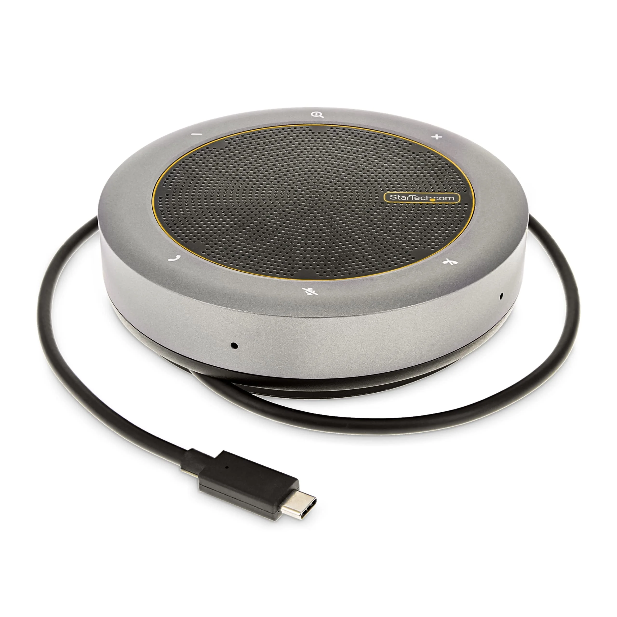 StarTech USB-C Speakerphone Docking Station - 4K HDMI, USB Hub, 100W PD
