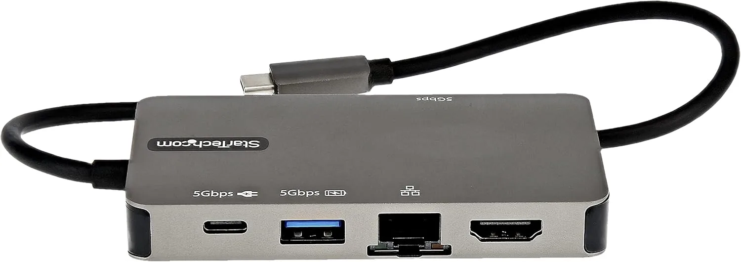 StarTech.com USB-C Multiport Adapter - USB-C to 4K 30Hz HDMI or 1080p VGA