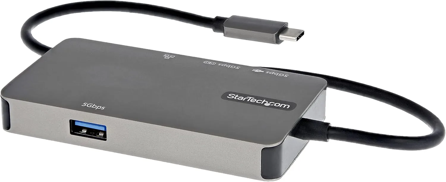 StarTech.com USB-C Multiport Adapter - USB-C to 4K 30Hz HDMI or 1080p VGA