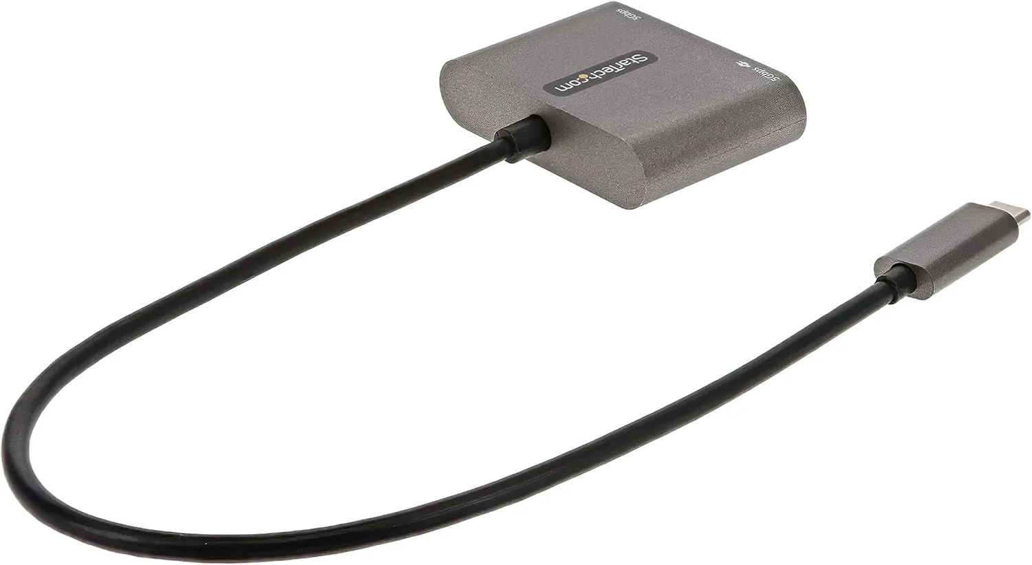 StarTech.com USB C Multiport Adapter, USB-C to HDMI 4K, 100W PD Pass-Through, USB 3.0 Hub 5Gbps (1xC/1xA), US - CDP2HDUACP2