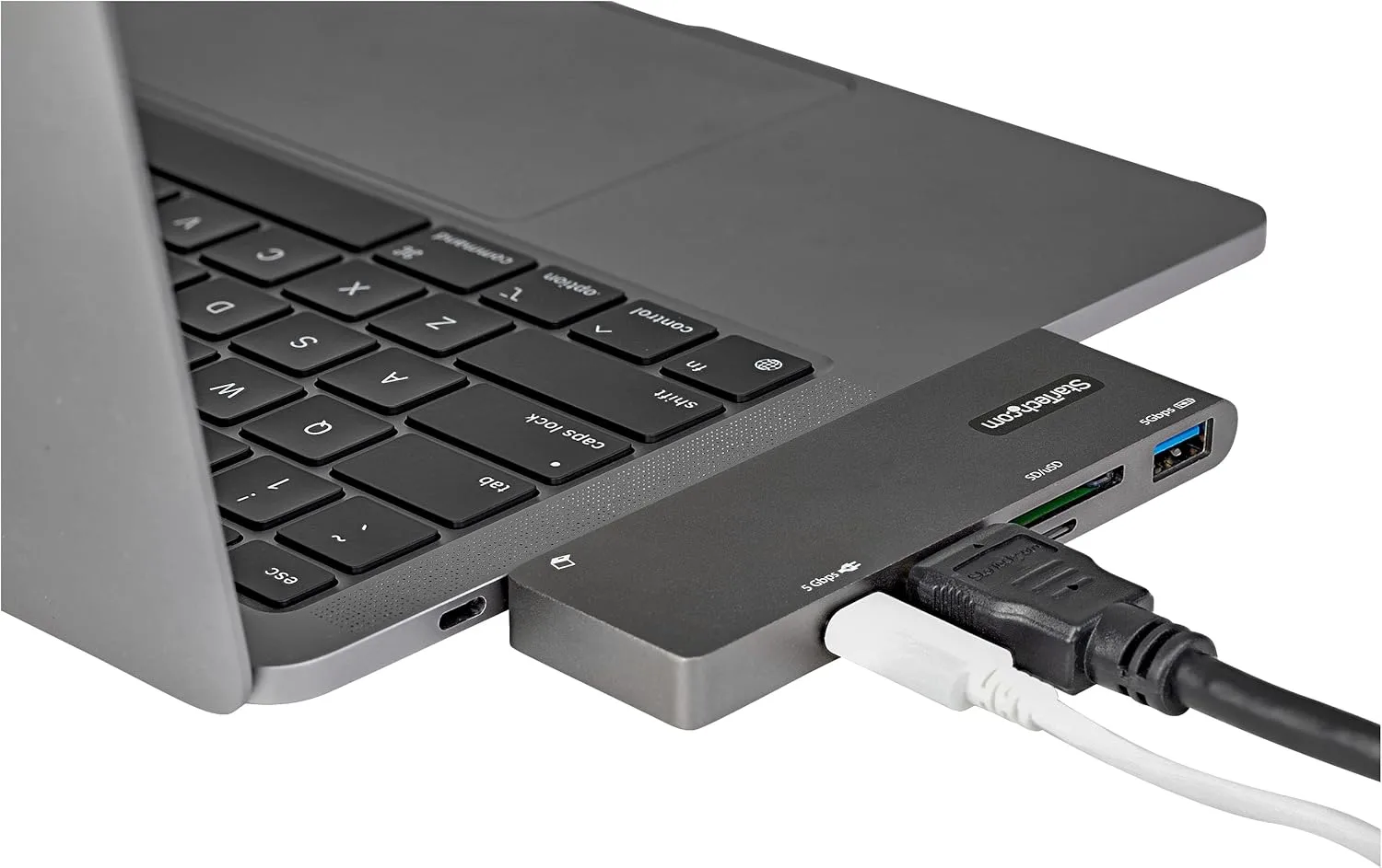 StarTech.com USB C Multiport Adapter for MacBook Pro/Air - USB Type-C to 4K HDMI, 100W Power Delivery Pass-Through