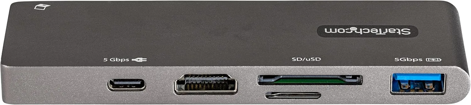 StarTech.com USB C Multiport Adapter for MacBook Pro/Air - USB Type-C to 4K HDMI, 100W Power Delivery Pass-Through