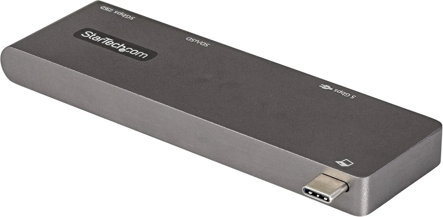 StarTech.com USB C Multiport Adapter for MacBook Pro/Air - USB Type-C to 4K HDMI, 100W Power Delivery Pass-Through